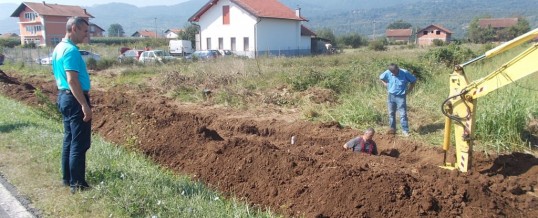 Počeli radovi na izgradnji vodovoda prema Zabrđu