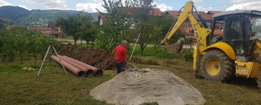 Počela izgradnja kanalizacione mreže na Ripištu