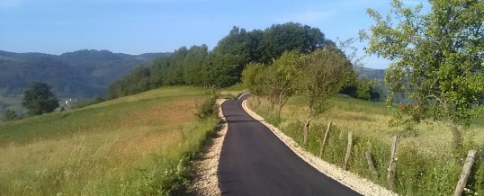 Završeno asfaltiranje puta u Raštanima i Baštini